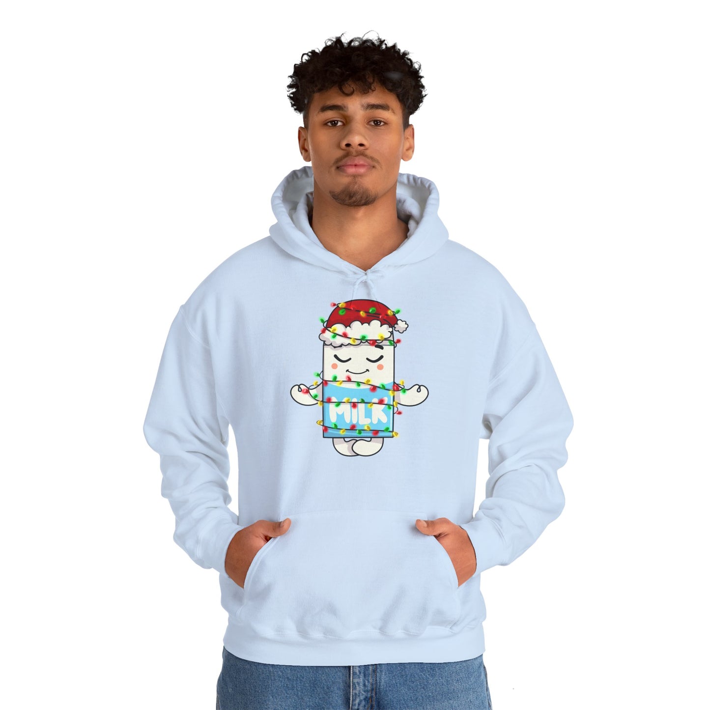 Milky Keeps Calm for Christmas Hoodie