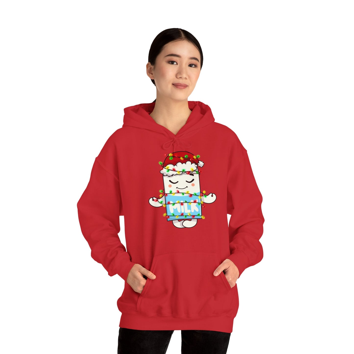 Milky Keeps Calm for Christmas Hoodie