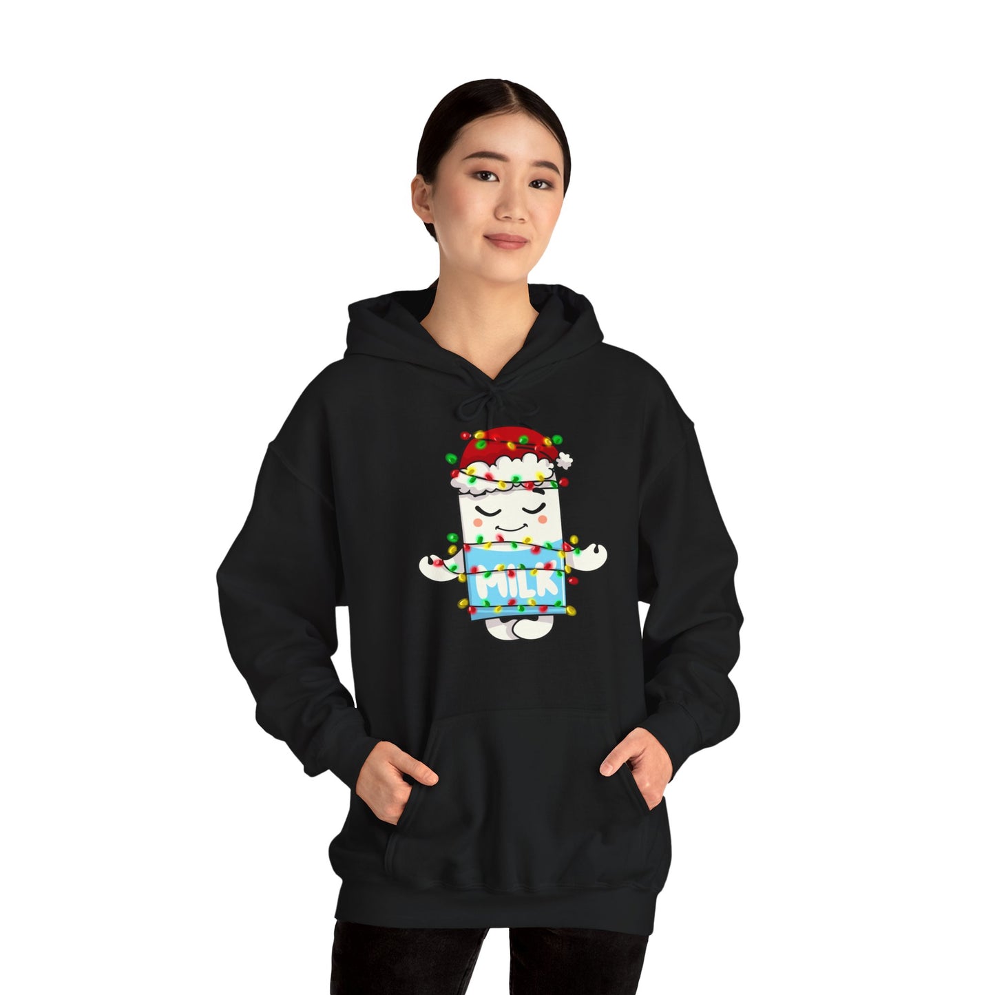 Milky Keeps Calm for Christmas Hoodie