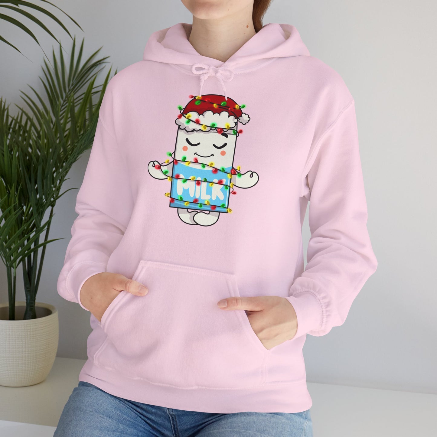 Milky Keeps Calm for Christmas Hoodie