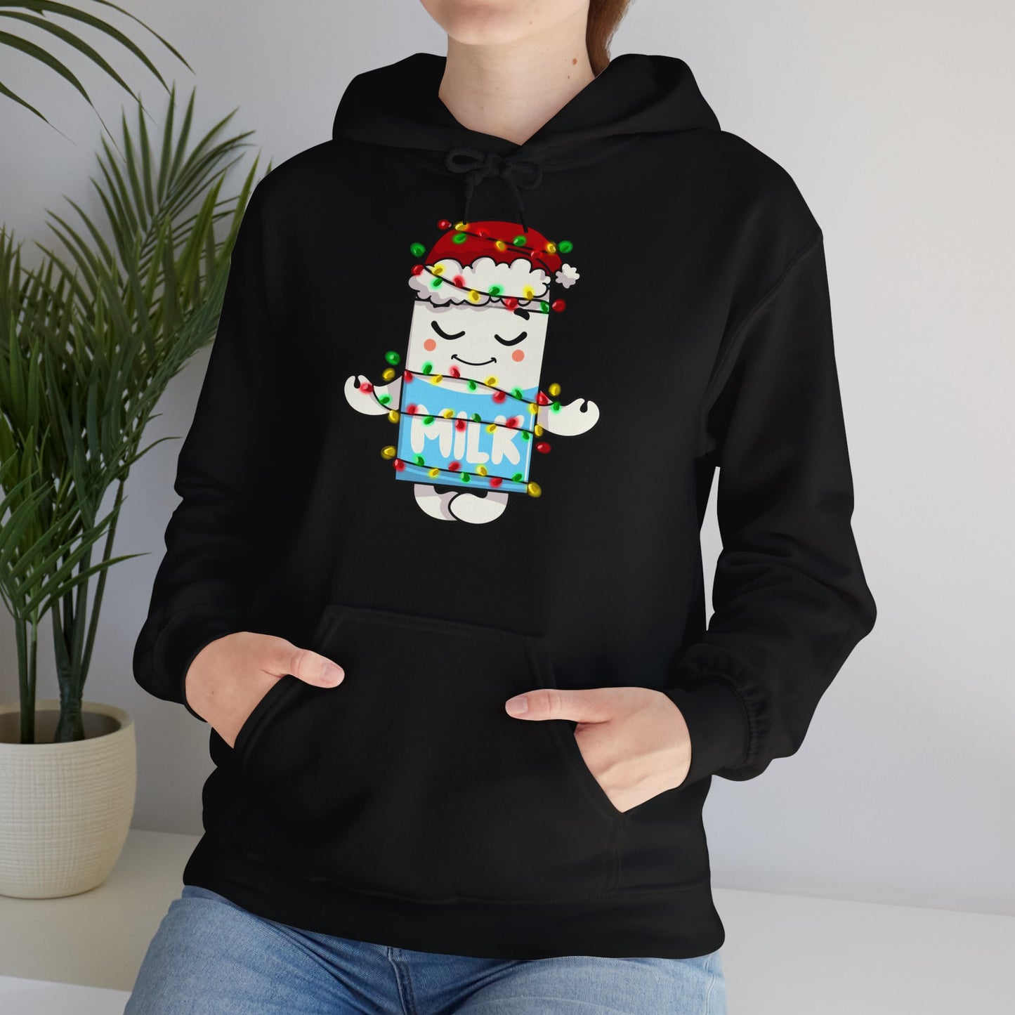 Milky Keeps Calm for Christmas Hoodie