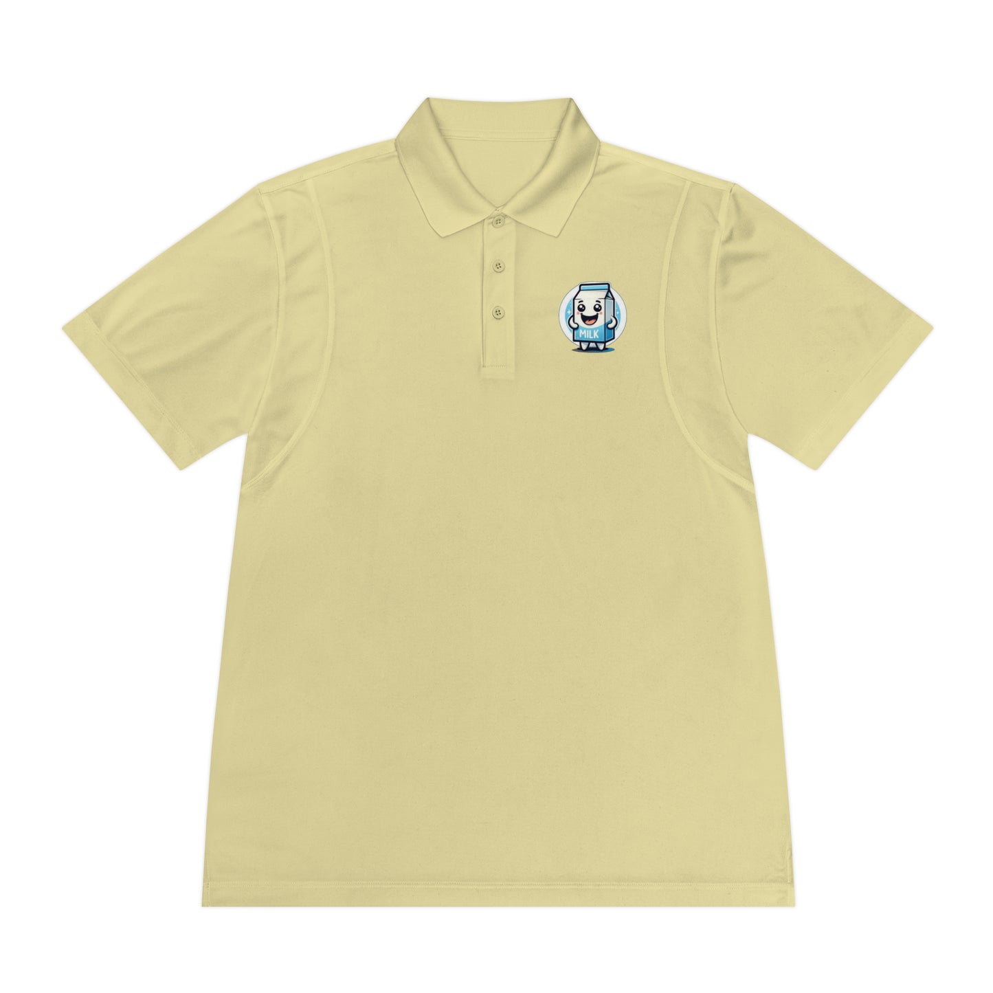 Poloshirt mit Milkbag-Emblem