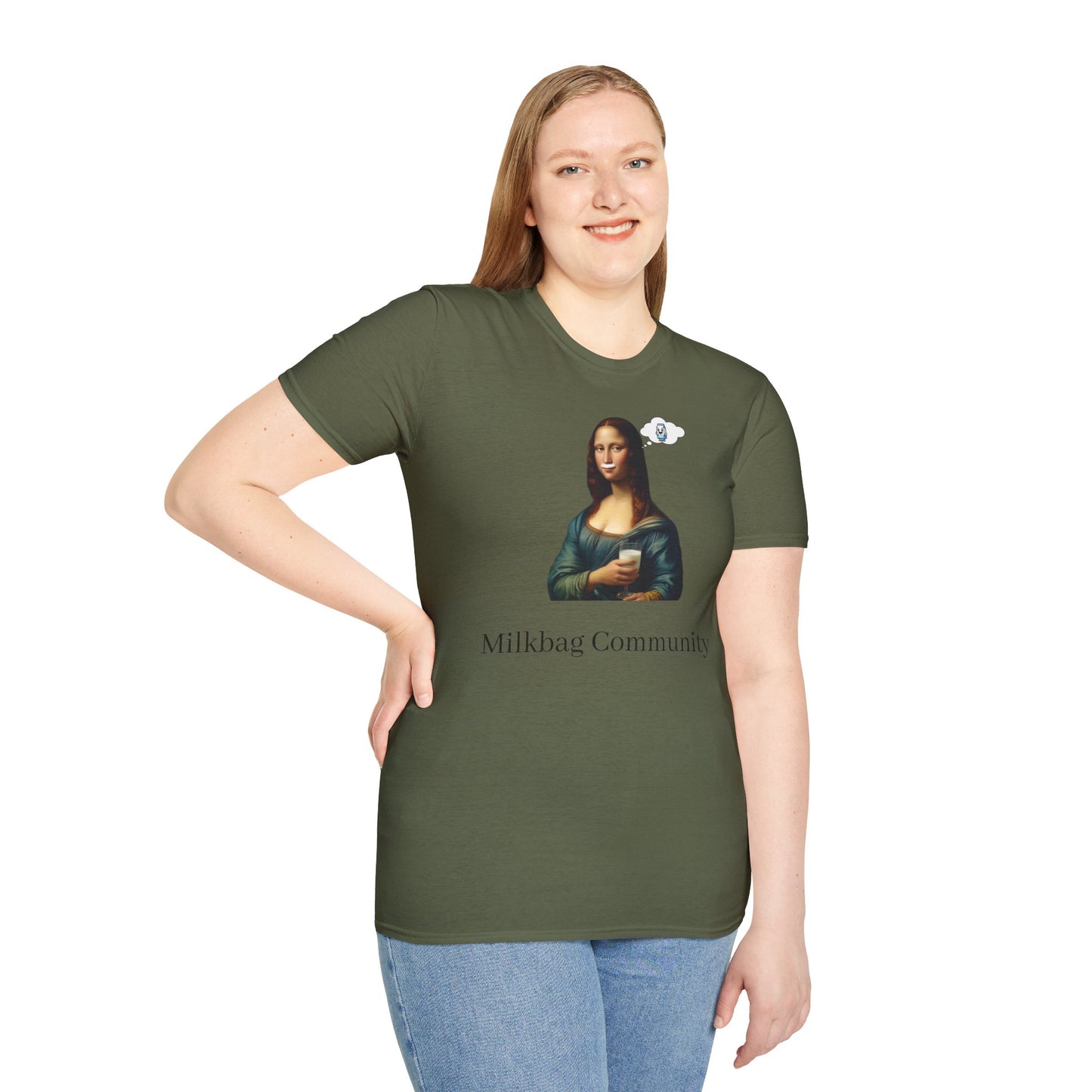 Milkbag T-Shirt Mona Lisa