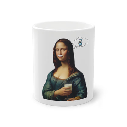 Milchbeutel Mona Lisa Tasse