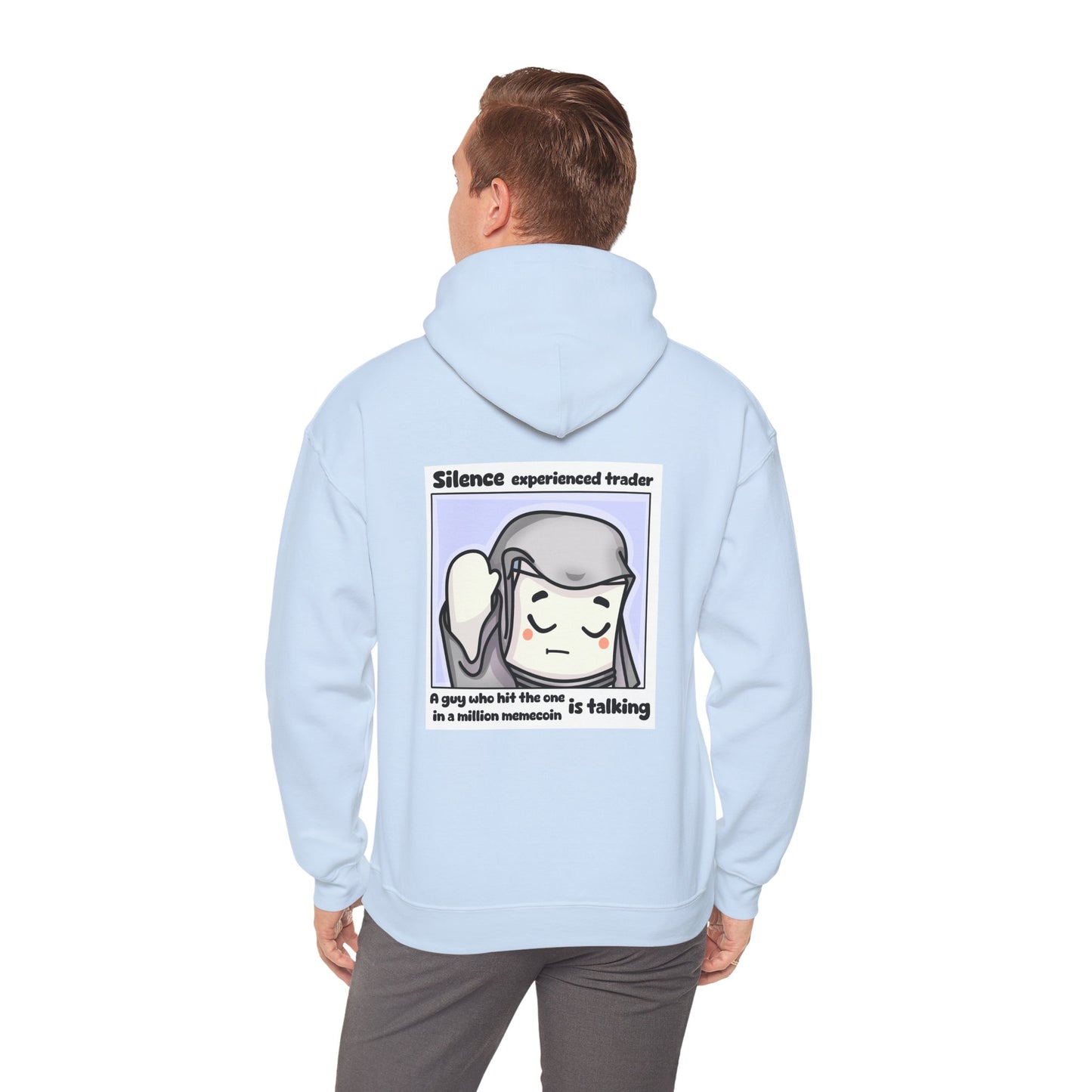 Silence Trader A Guy Who Hit The One In A Million Coin Is Talking Hoodie