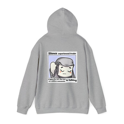 Silence Trader A Guy Who Hit The One In A Million Coin Is Talking Hoodie