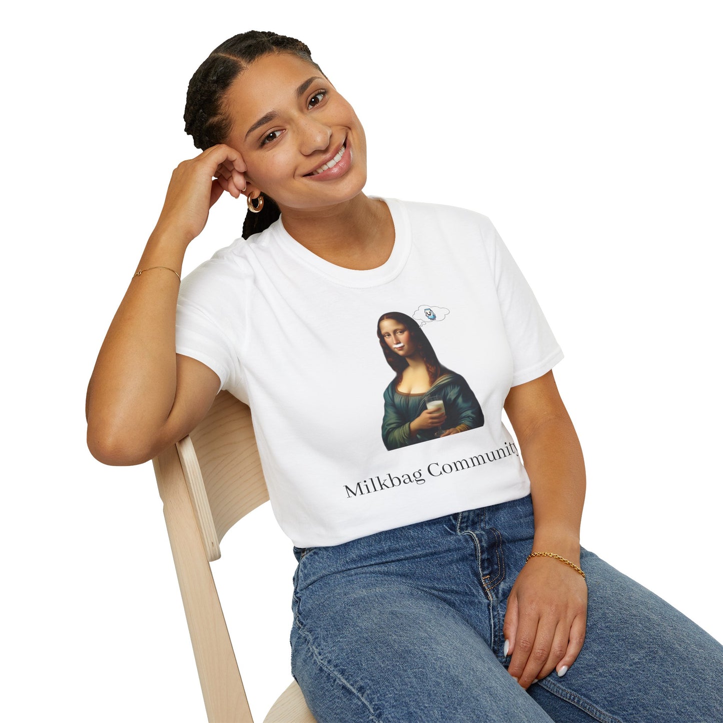 Milkbag T-Shirt Mona Lisa