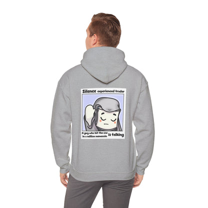 Silence Trader A Guy Who Hit The One In A Million Coin Is Talking Hoodie