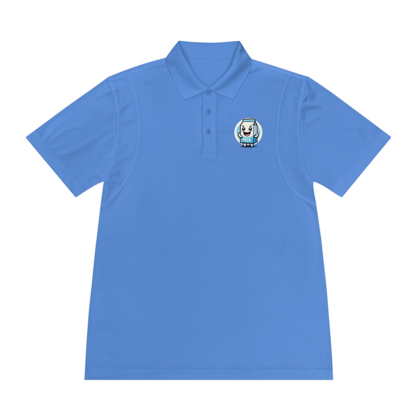 Poloshirt mit Milkbag-Emblem