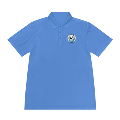 Poloshirt mit Milkbag-Emblem