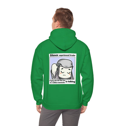 Silence Trader A Guy Who Hit The One In A Million Coin Is Talking Hoodie