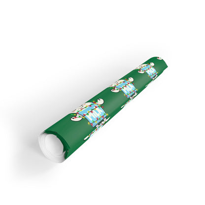 Milkbag Christmas Gift Wrapping Paper Rolls, 1pc