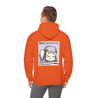 Silence Trader A Guy Who Hit The One In A Million Coin Is Talking Hoodie