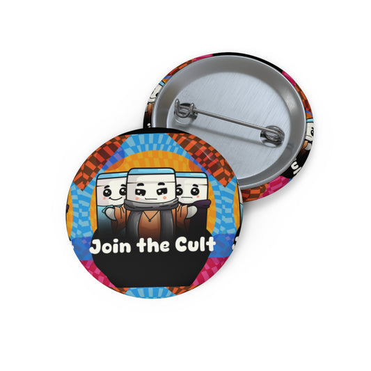 Join The Cult  Pin Buttons