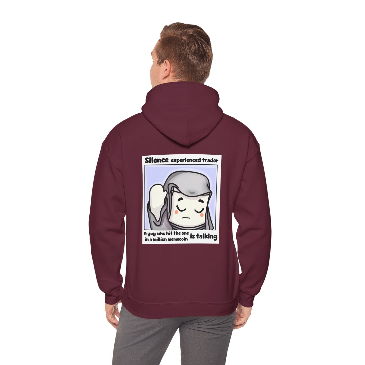 Silence Trader A Guy Who Hit The One In A Million Coin Is Talking Hoodie