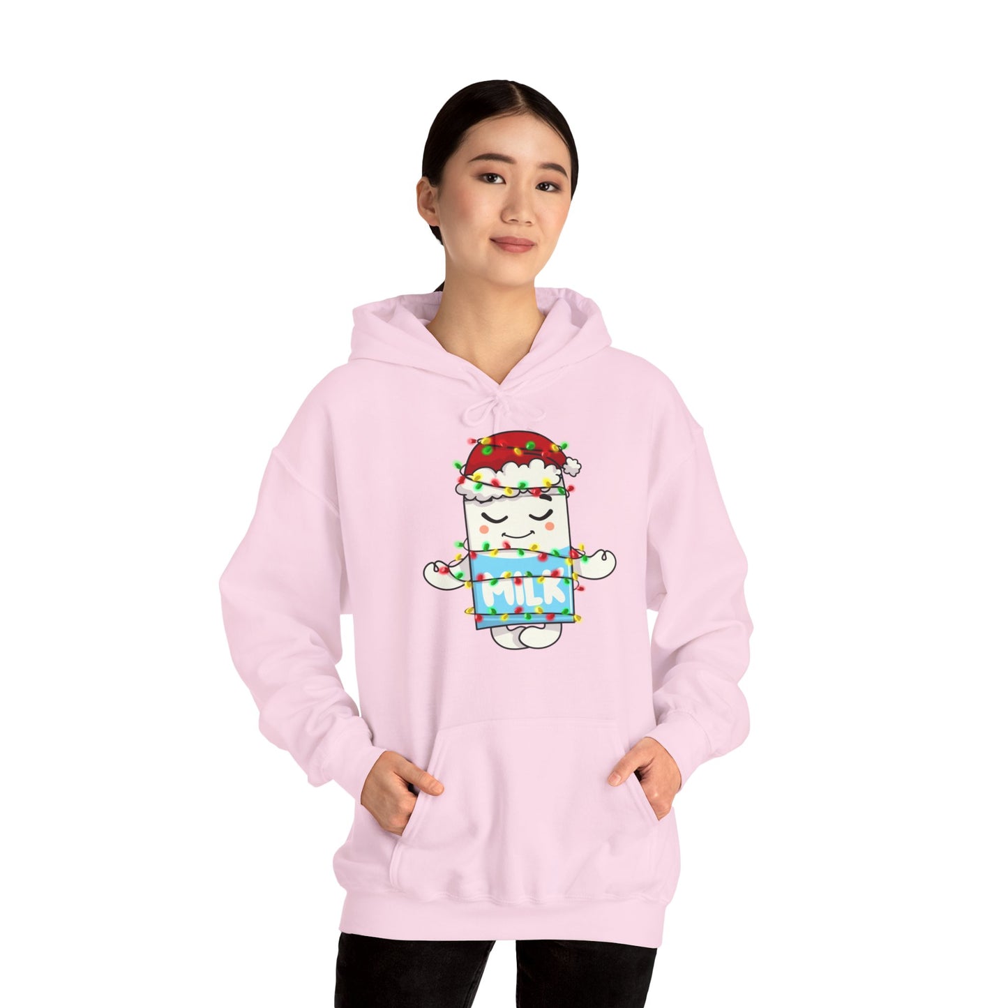 Milky Keeps Calm for Christmas Hoodie