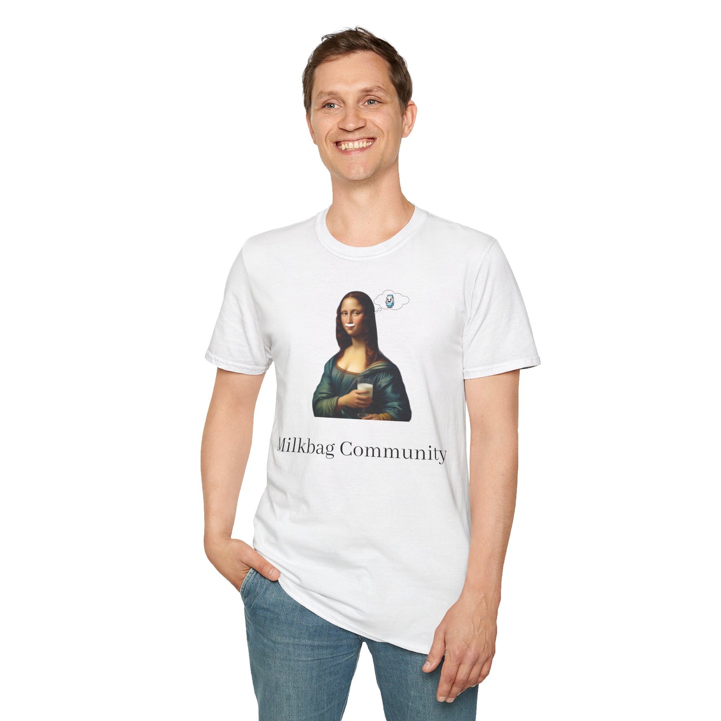 Milkbag T-Shirt Mona Lisa