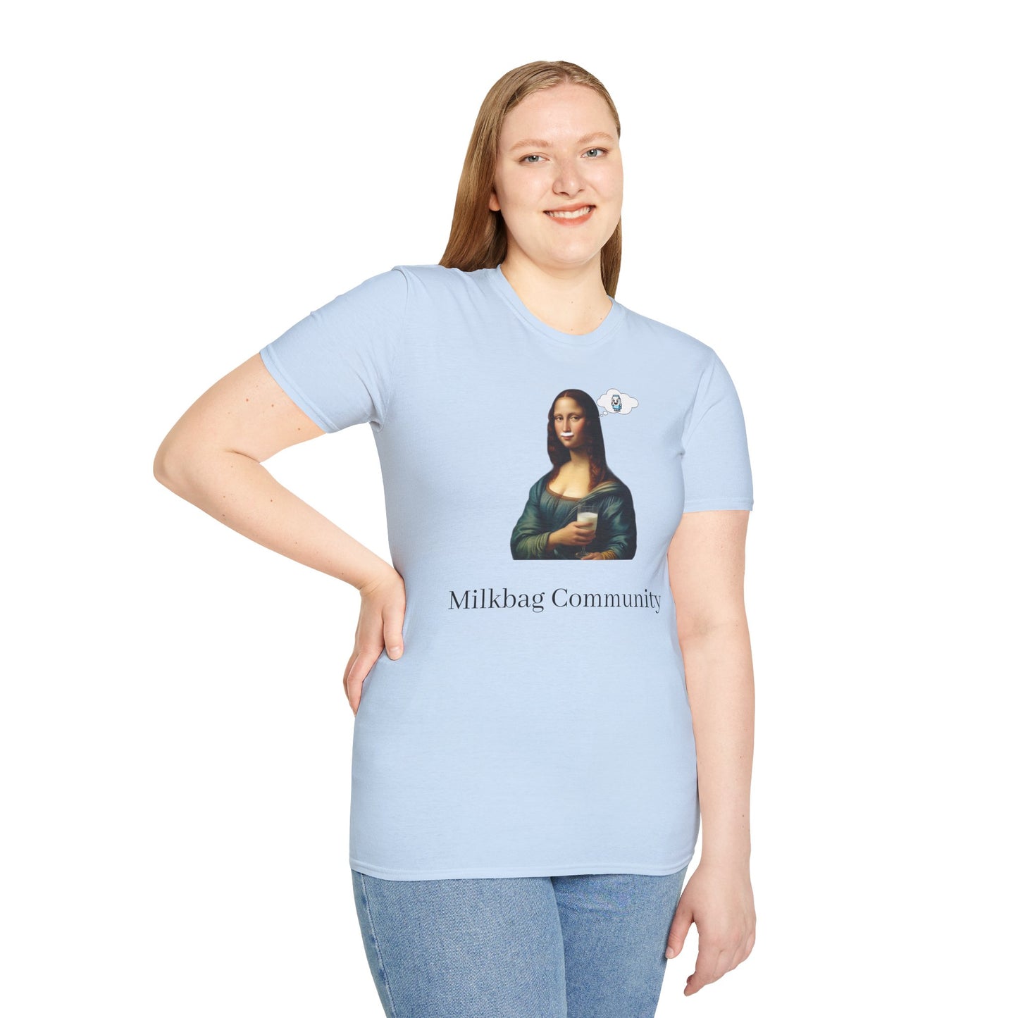 Milkbag T-Shirt Mona Lisa