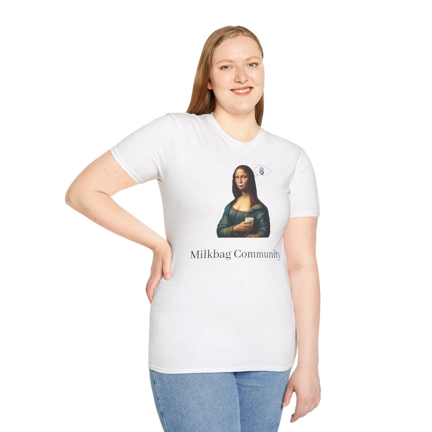 Milkbag T-Shirt Mona Lisa