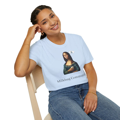 Milkbag T-Shirt Mona Lisa