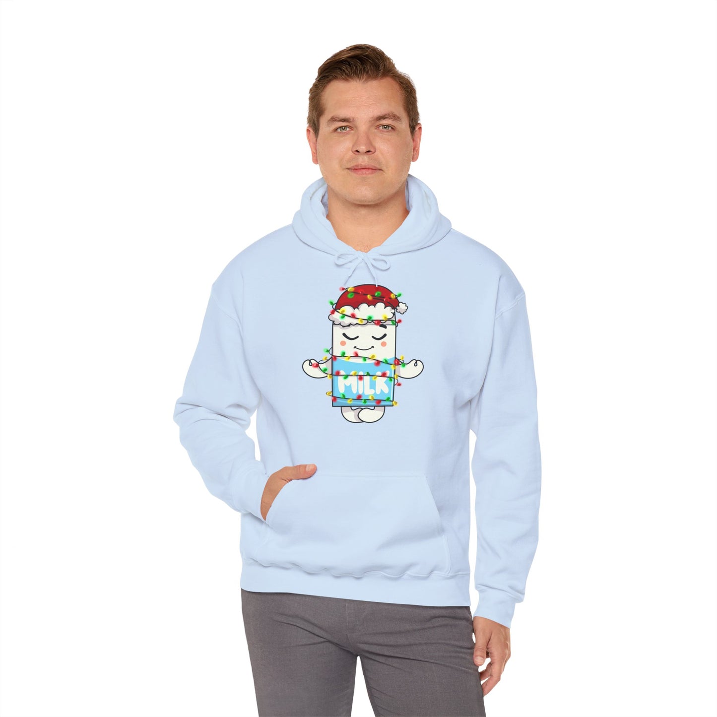 Milky Keeps Calm for Christmas Hoodie