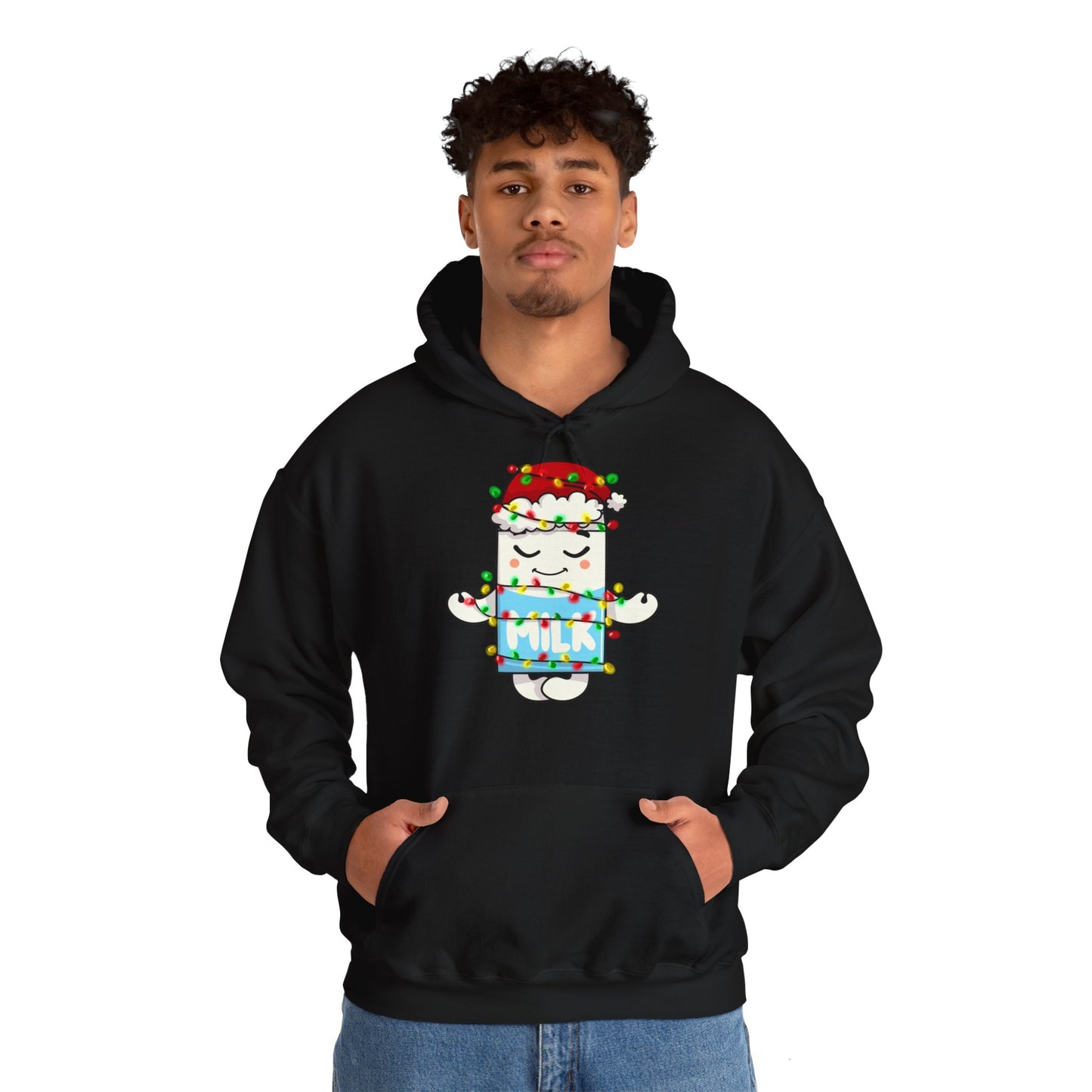 Milky Keeps Calm for Christmas Hoodie