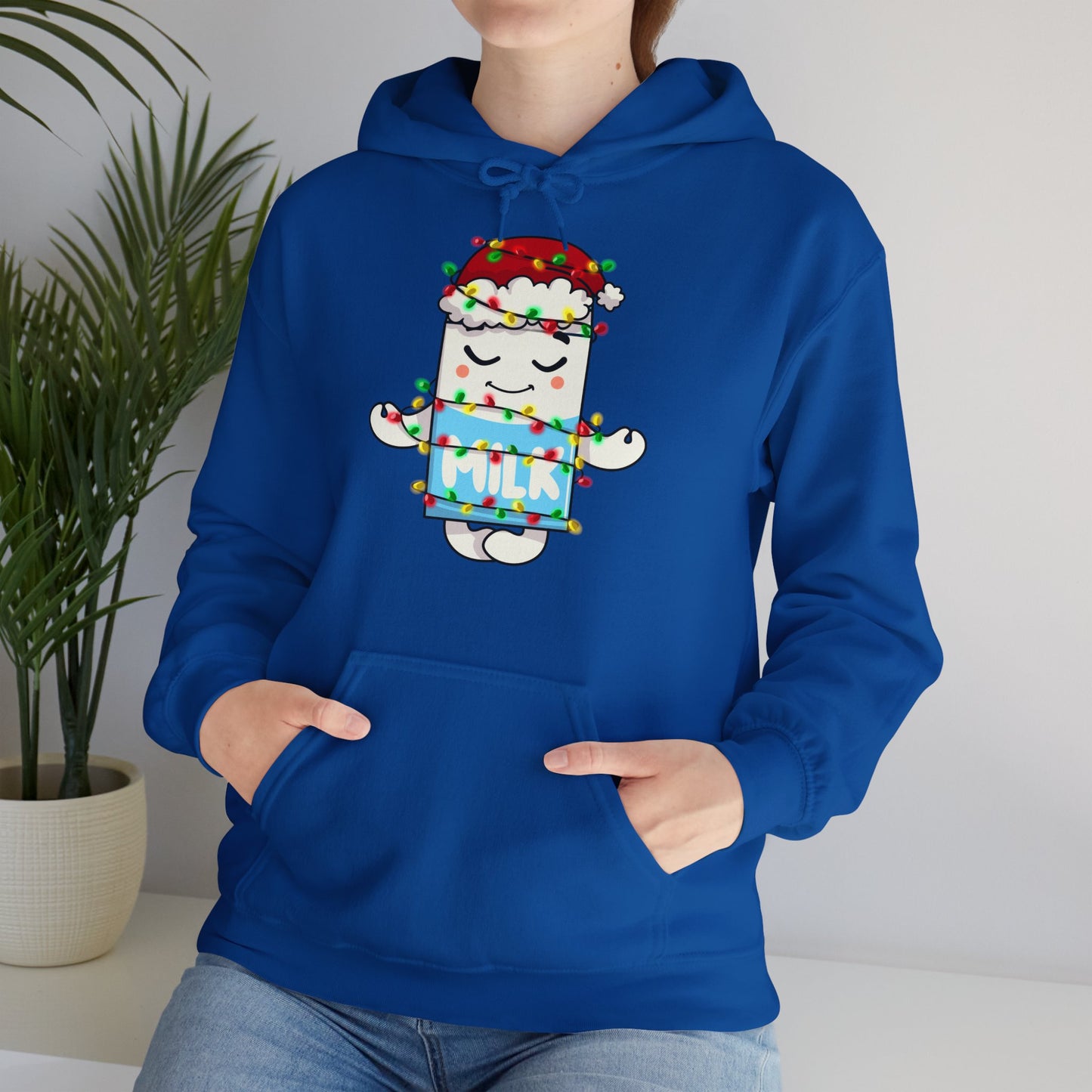 Milky Keeps Calm for Christmas Hoodie