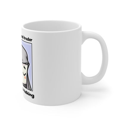 Silence Trader: A Guy Who Hit the One in a Million Memecoin Is Talking" Milkbag Mug