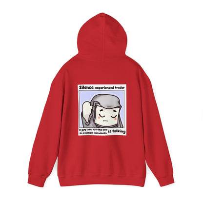 Silence Trader A Guy Who Hit The One In A Million Coin Is Talking Hoodie