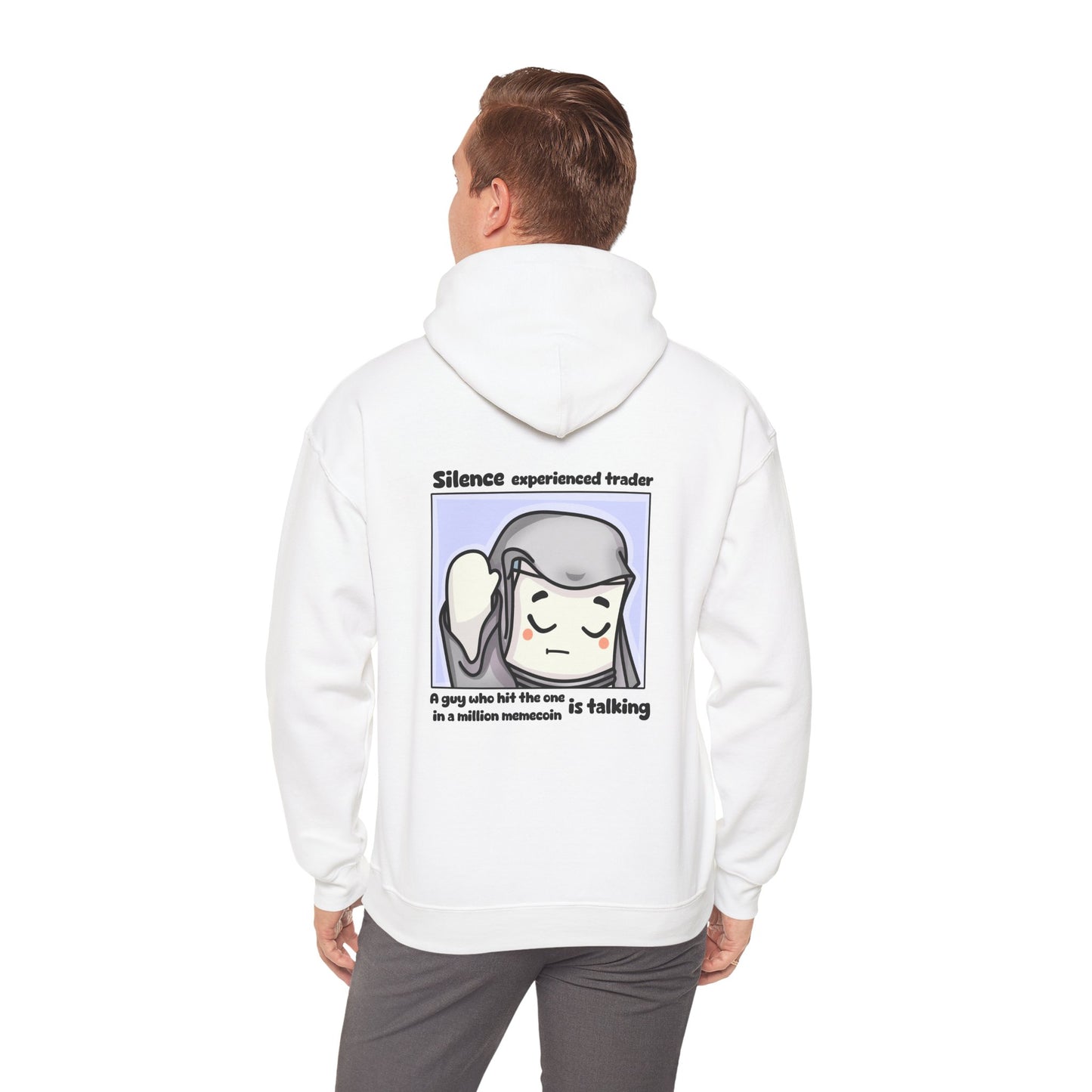 Silence Trader A Guy Who Hit The One In A Million Coin Is Talking Hoodie