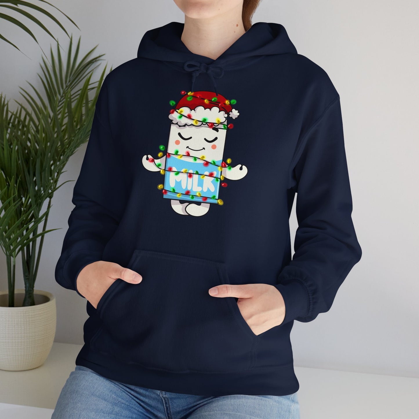 Milky Keeps Calm for Christmas Hoodie