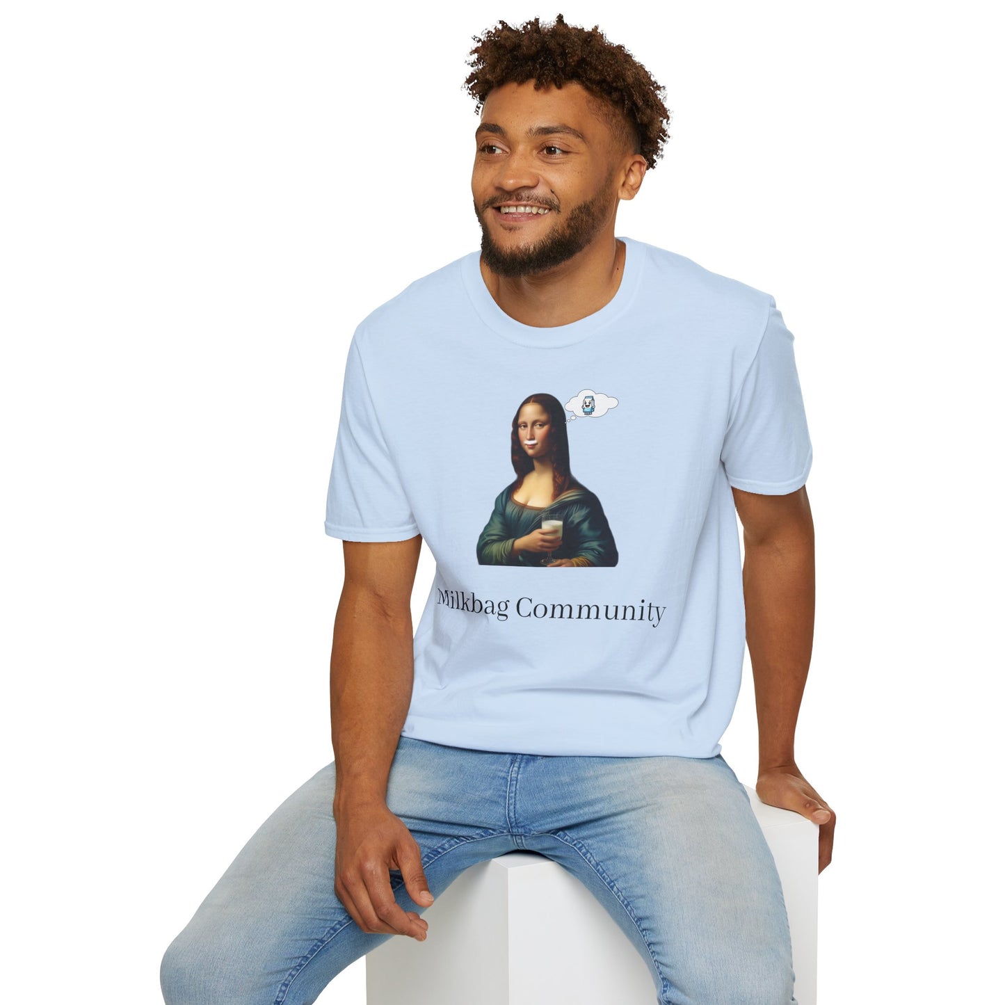 Milkbag T-Shirt Mona Lisa