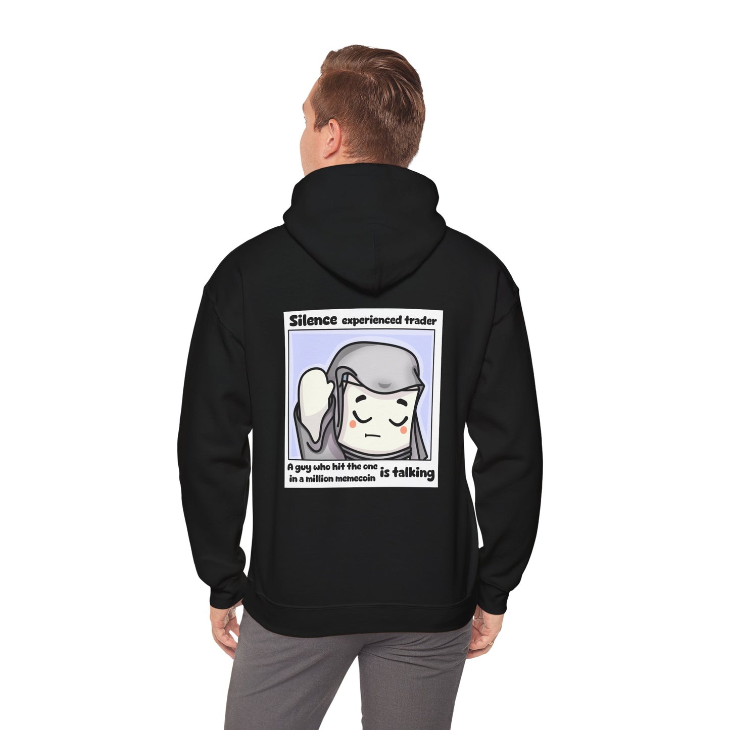 Silence Trader A Guy Who Hit The One In A Million Coin Is Talking Hoodie