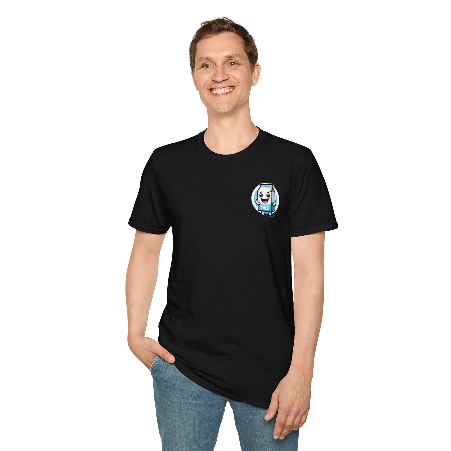 Milchbeutel Maskottchen T-Shirt