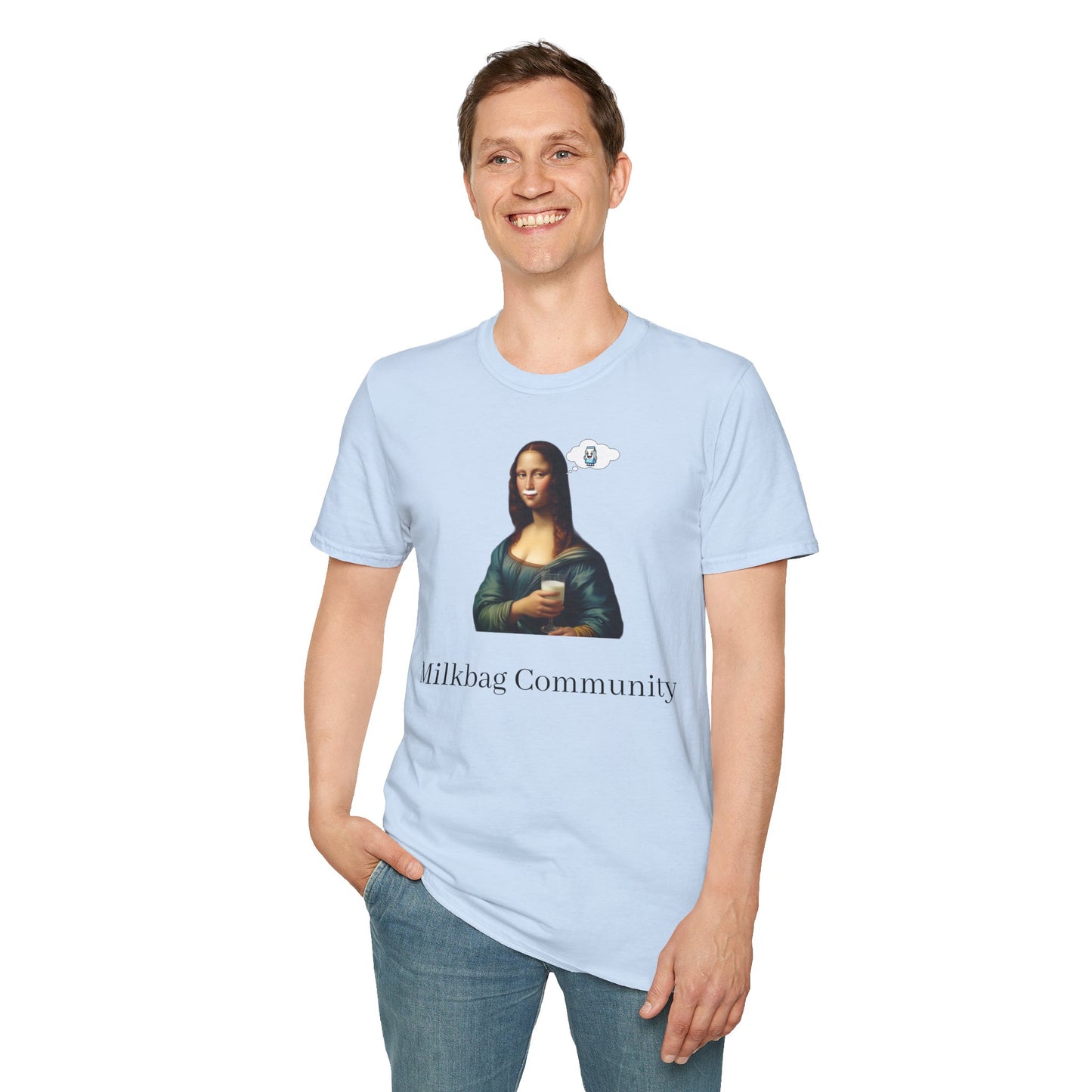 Milkbag T-Shirt Mona Lisa