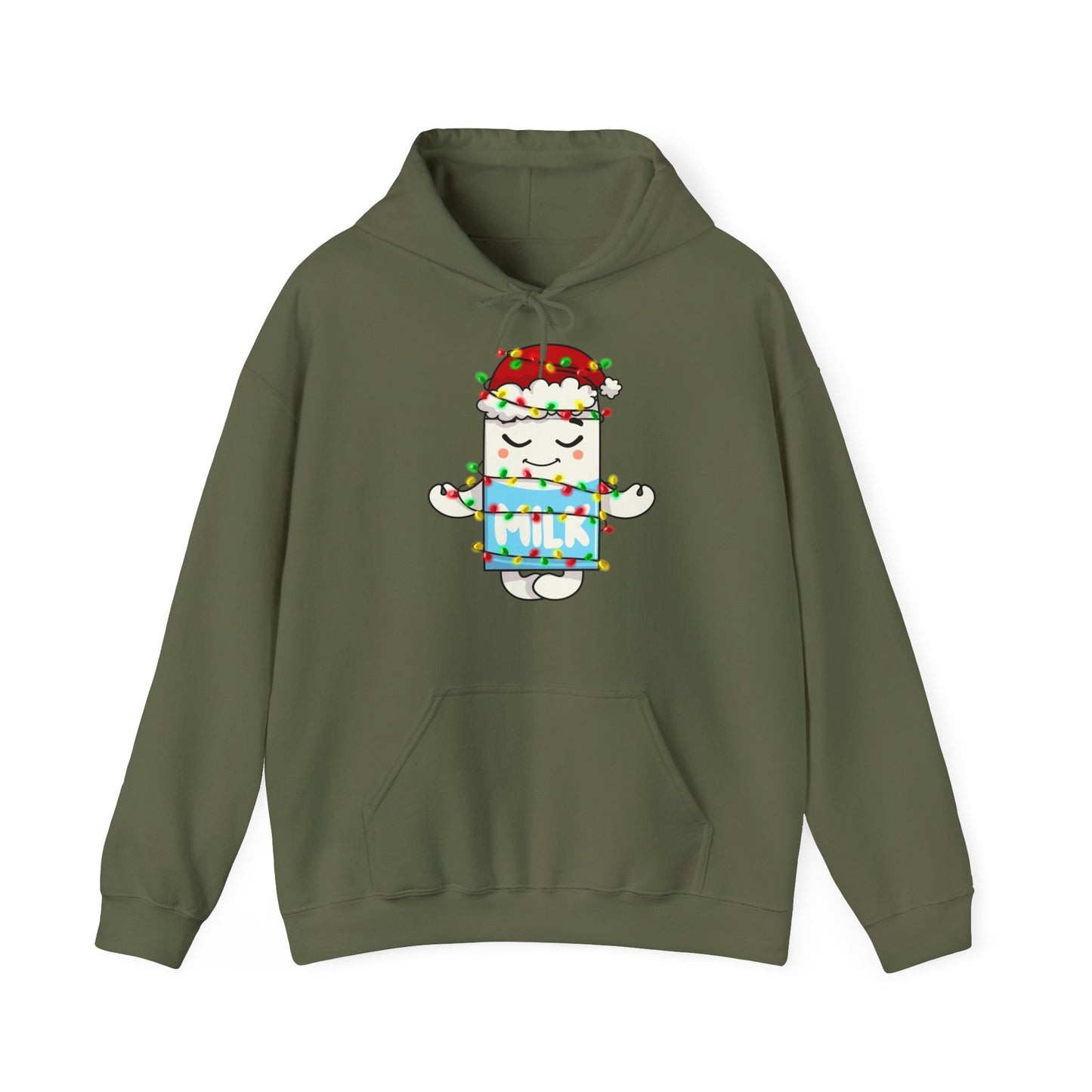 Milky Keeps Calm for Christmas Hoodie