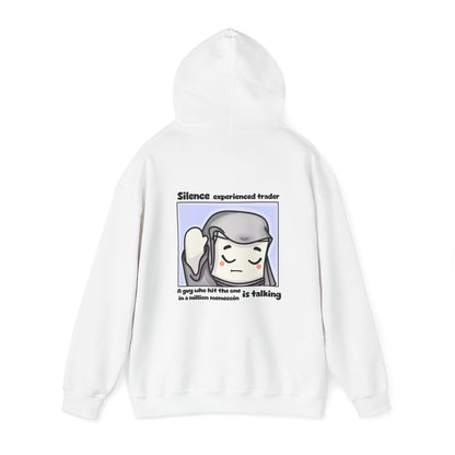 Silence Trader A Guy Who Hit The One In A Million Coin Is Talking Hoodie