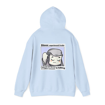 Silence Trader A Guy Who Hit The One In A Million Coin Is Talking Hoodie