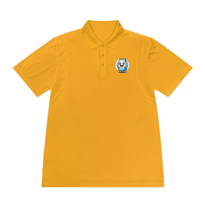 Poloshirt mit Milkbag-Emblem