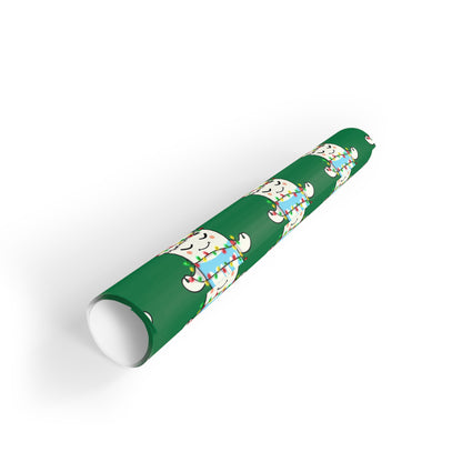 Milkbag Christmas Gift Wrapping Paper Rolls, 1pc