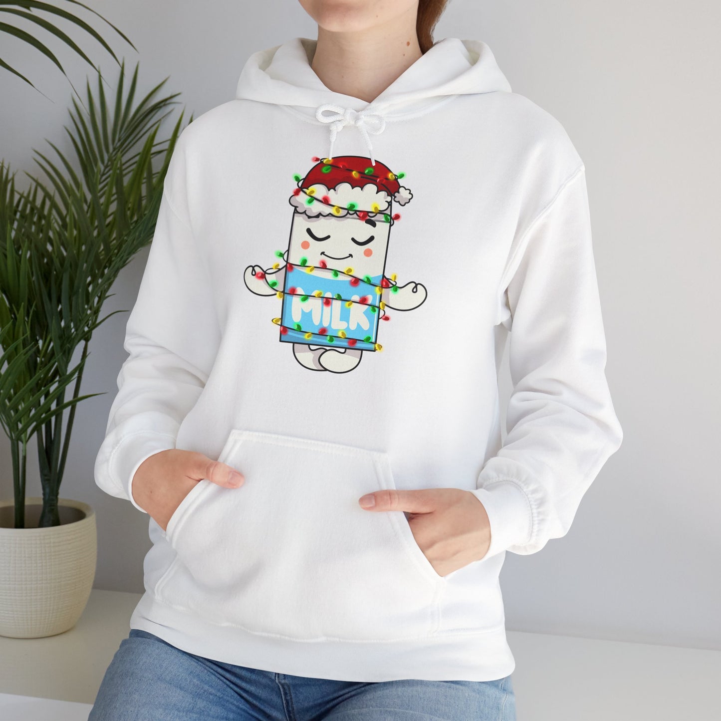 Milky Keeps Calm for Christmas Hoodie